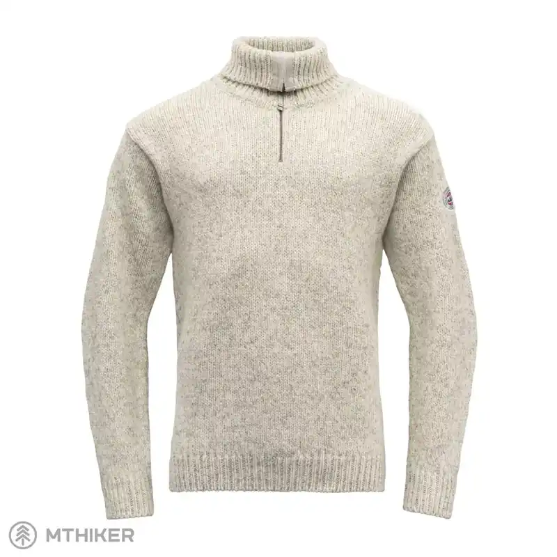 Časově Omezené Devold NANSEN WOOL mikina, grey melange