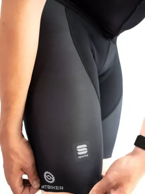 MTBIKER kraťasy se šlemi, černé Nejlepší Volba