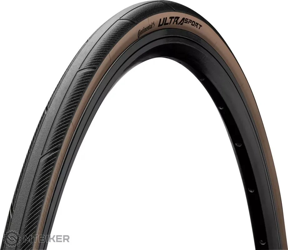 Expresní Doručení Continental Ultra Sport III 700x28C PureGrip plášť, kevlar, černá/hnědá