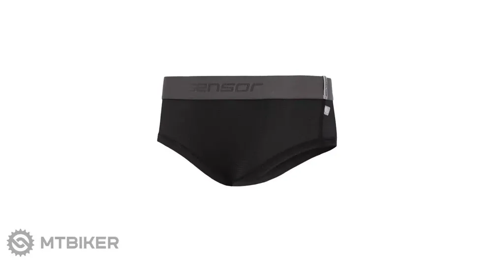 Značkový Sensor COOLMAX TECH dámské kalhotky, černá