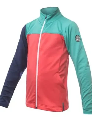 Jen Po Omezenou Doba Sensor COOLMAX THERMO dětská mikina, sea green/deep blue