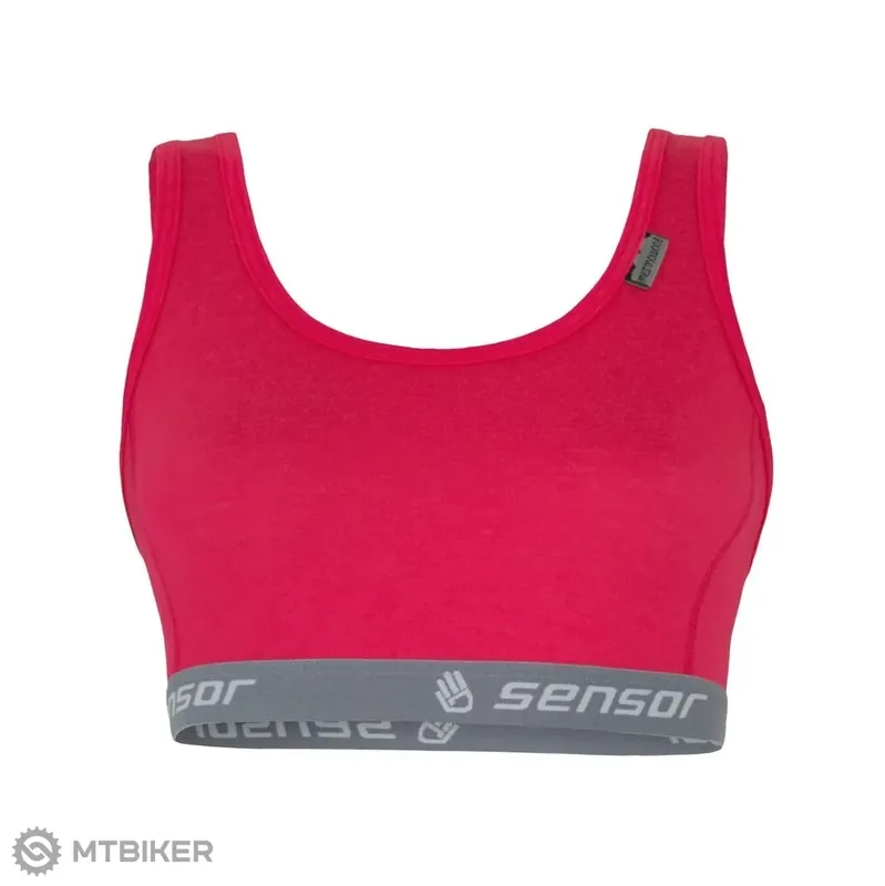 Sensor Merino Active dámská podprsenka, magenta Originální