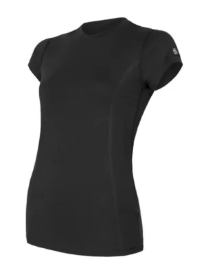 Bezpečná Platba Sensor MERINO ACTIVE dámské triko, černá