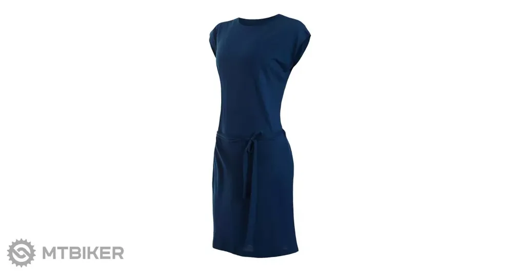 Sensor MERINO ACTIVE dámské šaty, deep blue Speciální Cena
