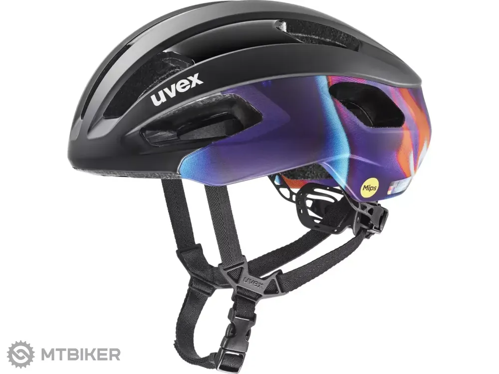 uvex rise pro MIPS přilba, black/galaxy Výhodná Nabídka