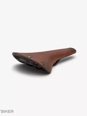 Brooks C17 sedlo, 164 mm, oranžová Nová Kolekce