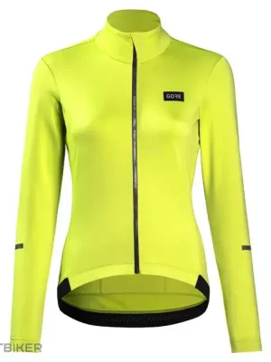 Sleva GOREWEAR Progress Thermo dámský dres, neon yellow