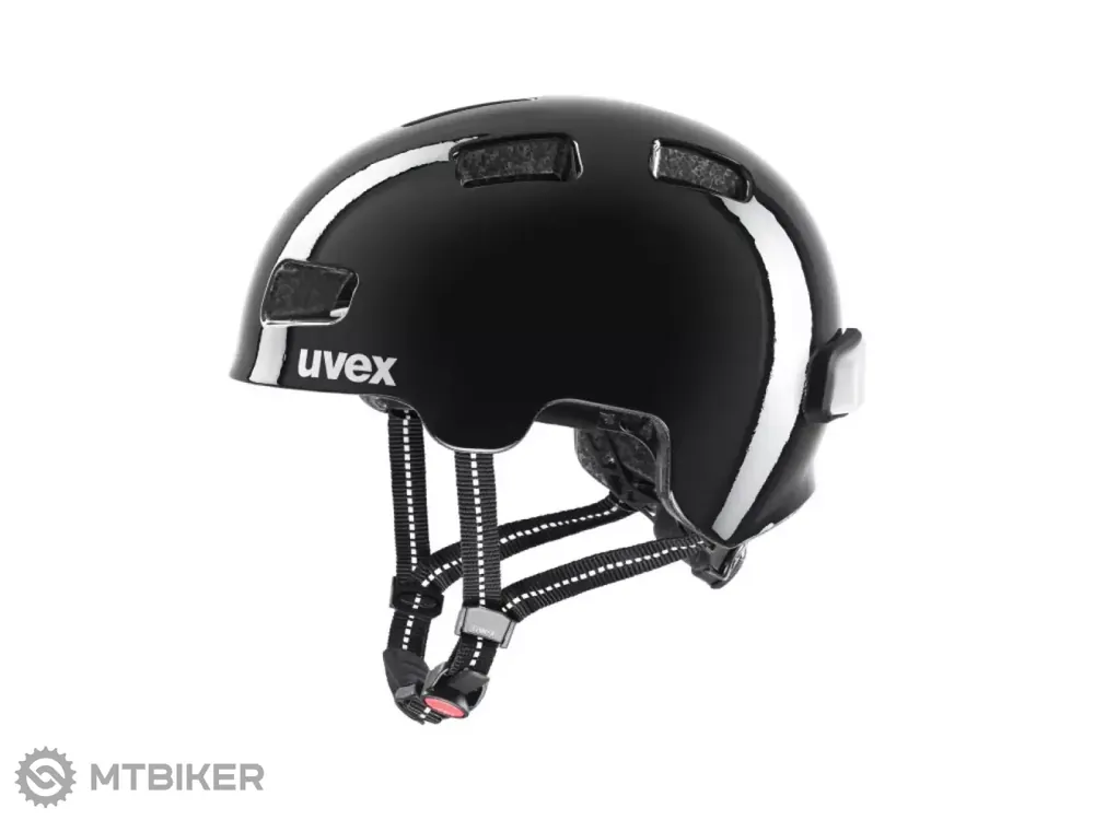 uvex HLMT 4 dětská přilba, reflex black Rychlé Dodání