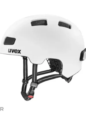 Značkový uvex city 4 přilba, reflex white matt