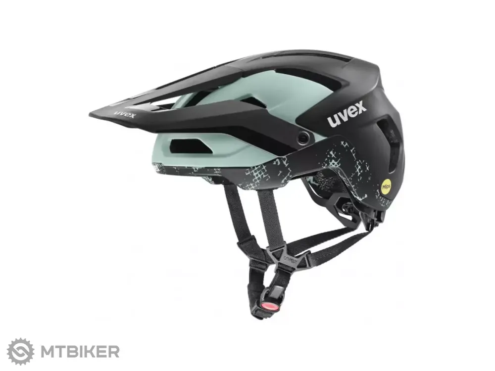 uvex Renegade MIPS přilba, black/jade matt Horká Nabídka