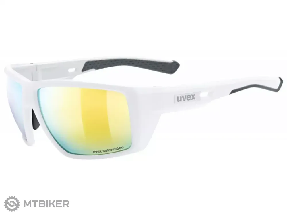 Rychlé Dodání uvex MTN Venture ColorVision brýle, white matt/mirror gold