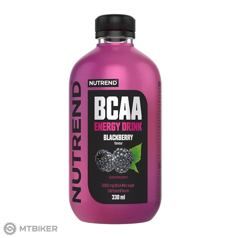 Jen Po Omezenou Doba NUTREND BCAA ENERGY energetický nápoj, 330 ml, blackberry