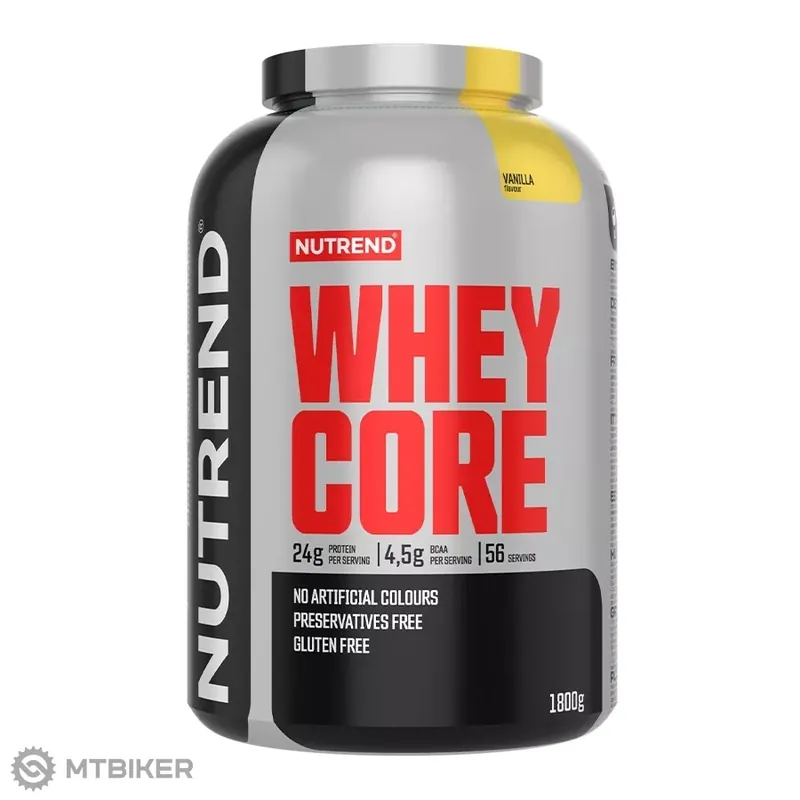 NUTREND WHEY CORE protein, vanilka Dokud Zásoby Vydrží