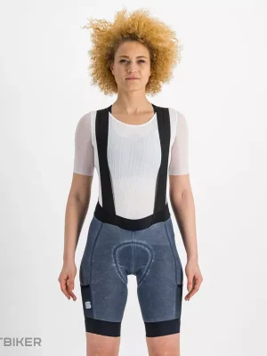 Zlevněný Sportful Indigo Supergiara dámské kraťasy, denim