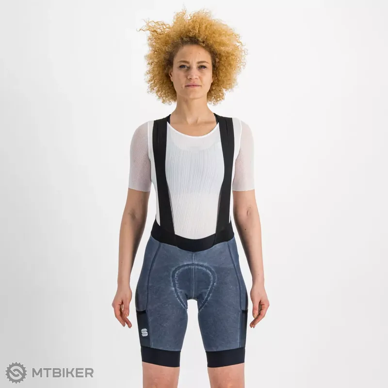 Zlevněný Sportful Indigo Supergiara dámské kraťasy, denim