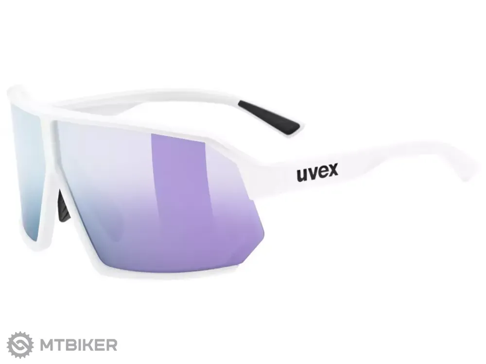 uvex Sportstyle 237 brýle, white matt/mirror lavender Vrácení Zdarma