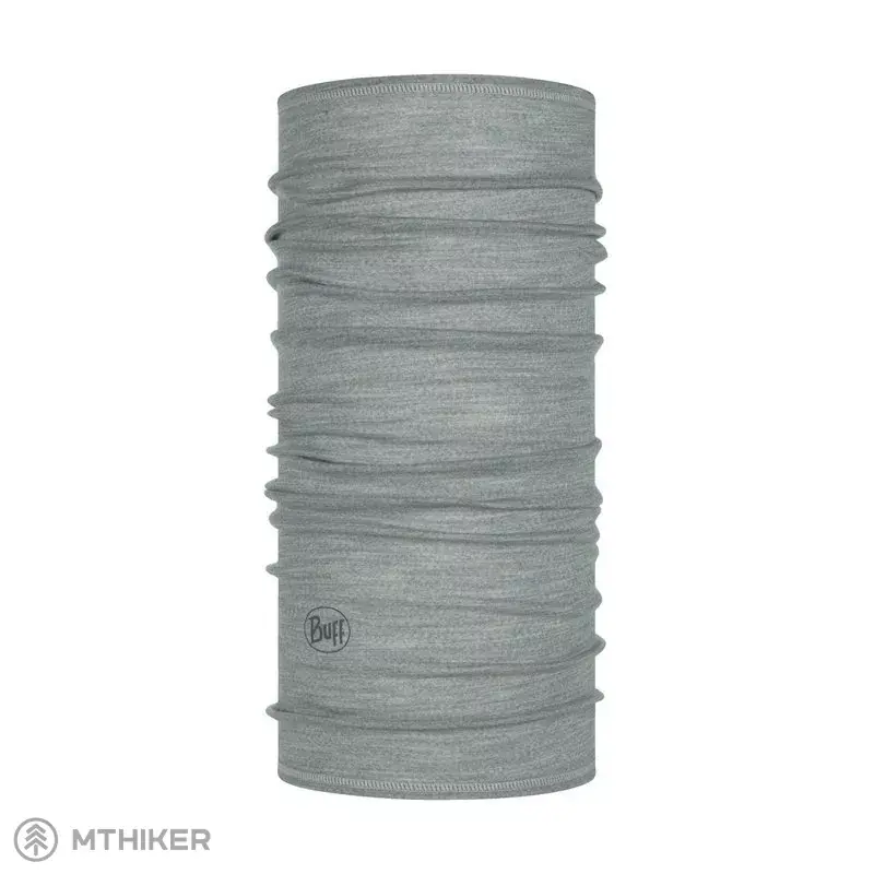 Tovární Cena BUFF Merino Lightweight nákrčník, solid light grey