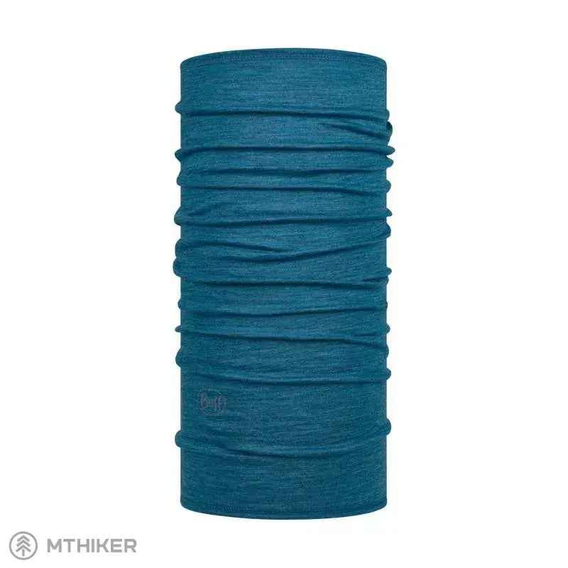 BUFF Merino Lightweight nákrčník, solid dusty blue Výhodná Nabídka