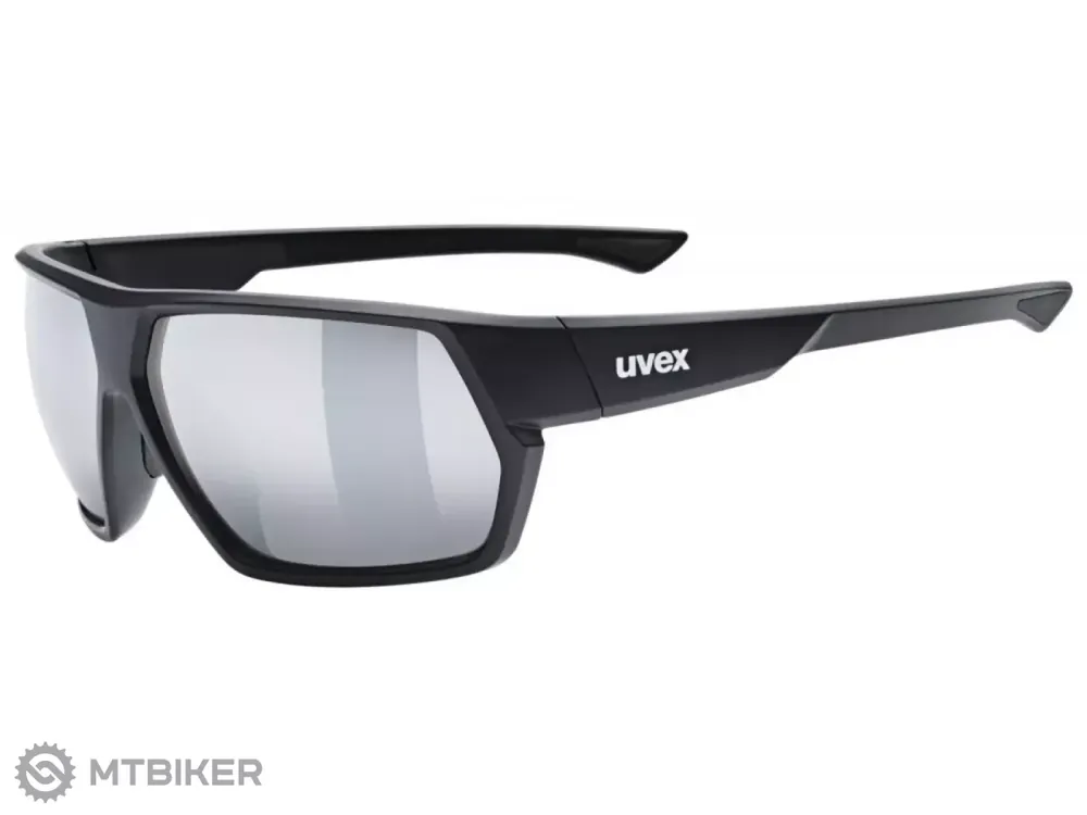 Tovární Cena uvex Sportstyle 238 brýle, Black Matt/Mirror Silver