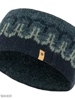 Fjällräven Övik Path Knit čelenka, Dark Navy/Navy Omezená Nabídka
