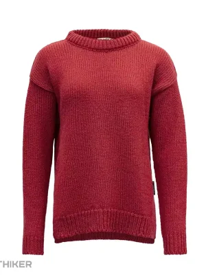 Speciální Cena Devold NANSEN WOOL dámský svetr, hindberry