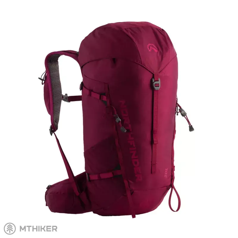 Aktuální Northfinder ANNAPURNA2 30 batoh, 30 l, wine