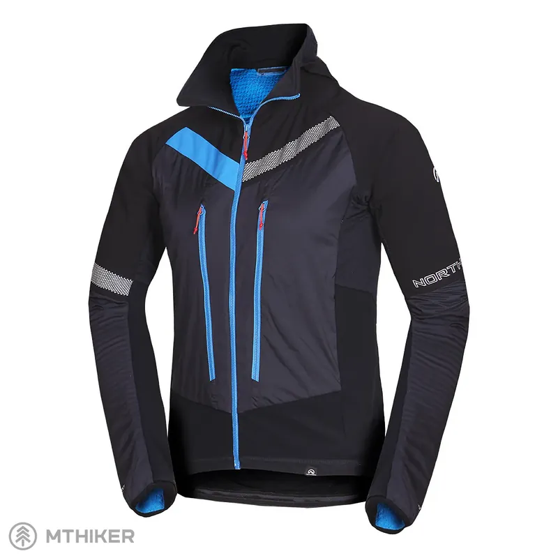 Rychlé Dodání Northfinder Polartec® Alpha® SOLISKO 3 bunda, černá/šedá
