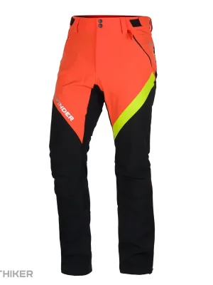 Northfinder Blizzard® RYSY 3 kalhoty, černá/oranžová Oblíbený