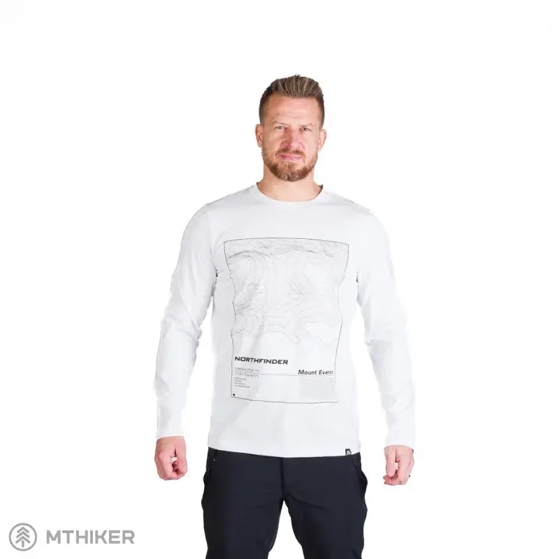 Aktuální Northfinder HENDERSON tričko, bílá