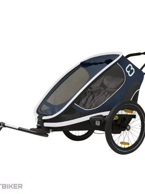 Hamax OUTBACK 21 cyklovozík, modrá/černá Dokud Zásoby Vydrží
