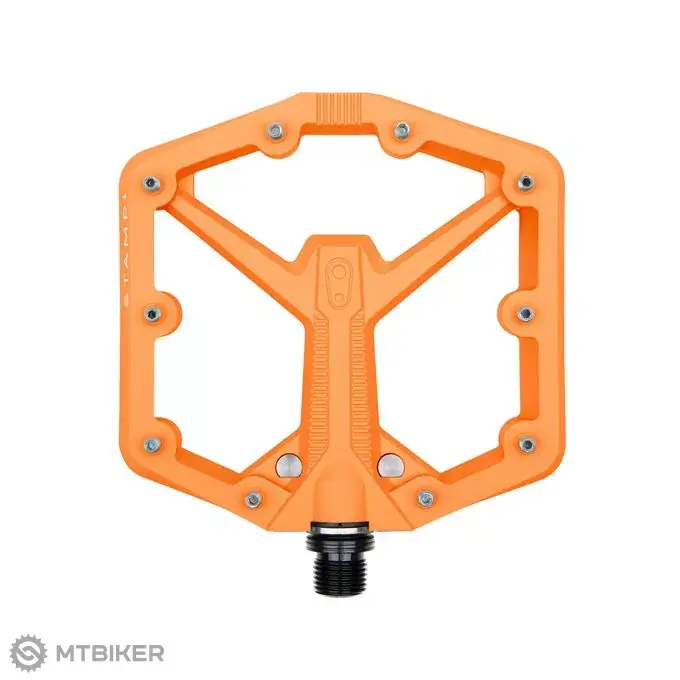 Hit Sezóny Crankbrothers Stamp 1 Gen 2 Large platformové pedály, oranžové