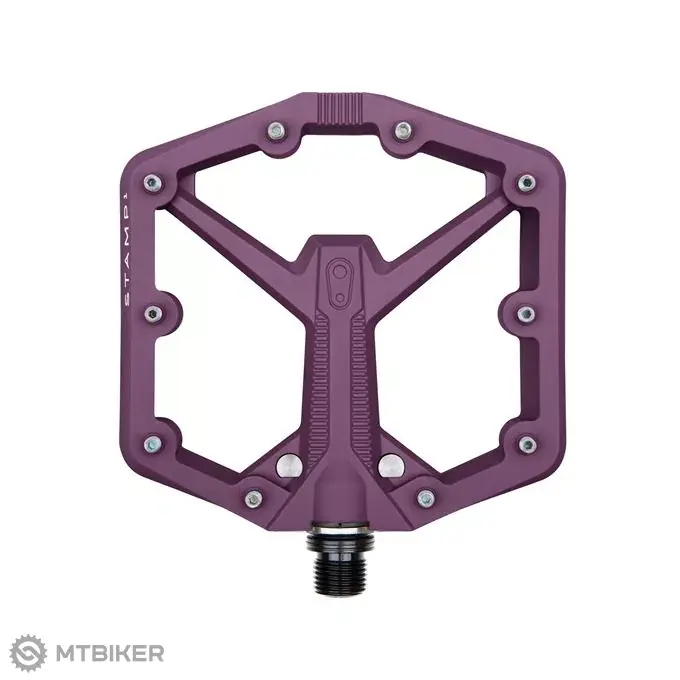 Sleva Crankbrothers Stamp 1 Gen 2 Large platformové pedály, plum purple