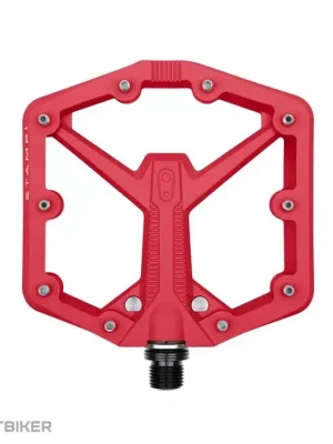 Oblíbený Crankbrothers Stamp 1 Gen 2 Large platformové pedály, červené