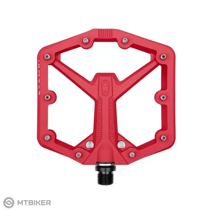 Oblíbený Crankbrothers Stamp 1 Gen 2 Large platformové pedály, červené