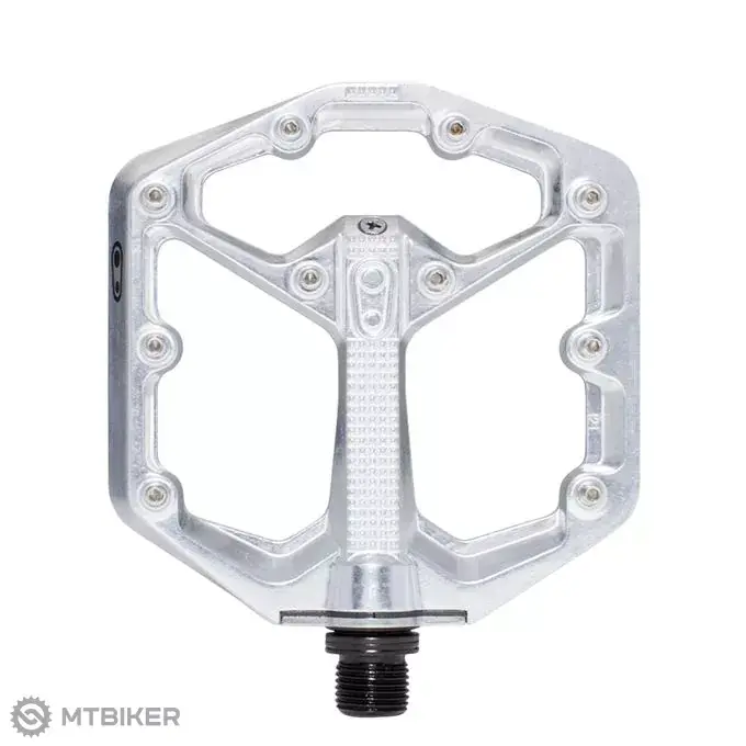 Crankbrothers Stamp 7 Large platformové pedály, stříbrné Aktuální