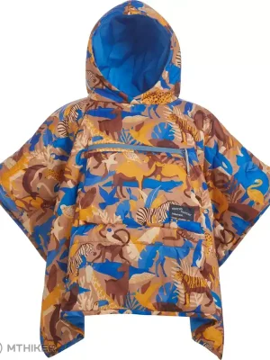 Hit Sezóny Therm-a-Rest KIDS HONCHO PONCHO dětské zateplené pončo, animal print