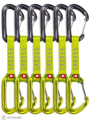 OCÚN Hawk QD Wire ECO-PES 16 mm set expresek, 10 cm, 6 ks, zelená Poslední Šance