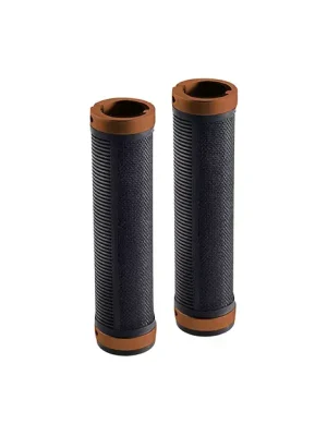 Nejlepší Volba Brooks Cambium Rubber gripy, 100/100 mm, černá/oranžová