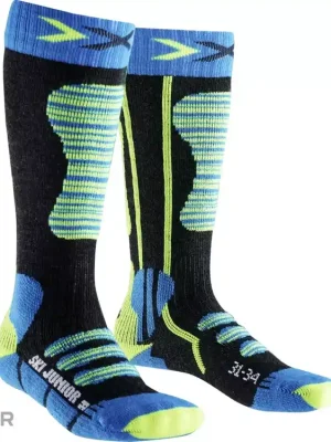 X-BIONIC X-SOCKS dětské ponožky, tyrkysová/žlutá Víkendová Akce