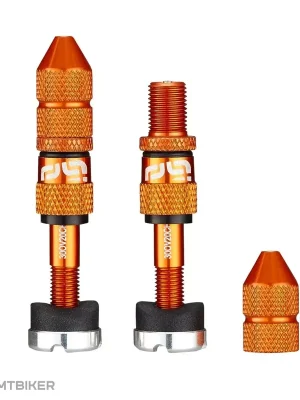 e*thirteen Quickfill Gen2 bezdušové ventilky, autoventilek 23-31 mm, oranžová Expresní Doručení