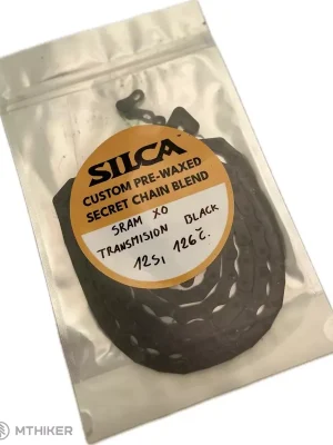 Rychlé Dodání SILCA voskovaný řetěz, SRAM XO Transmision, 12-rychl., 126 článků, černá