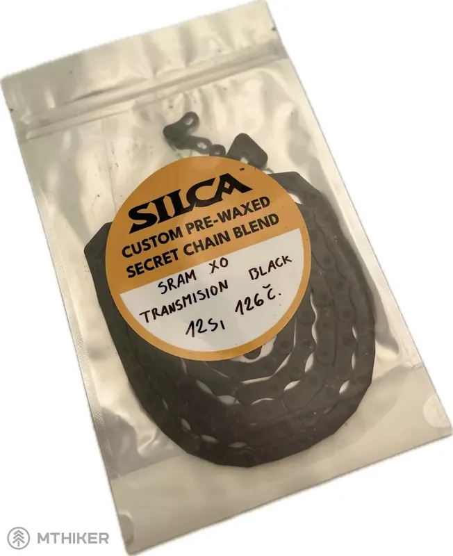 Rychlé Dodání SILCA voskovaný řetěz, SRAM XO Transmision, 12-rychl., 126 článků, černá