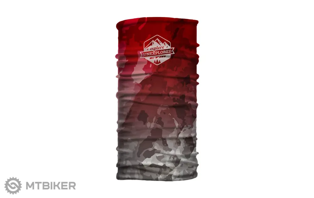 Rychlé Dodání CTM WRAP šátek, marble badge červená