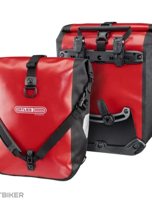 ORTLEB Sport-Roller tašky na nosič, 2x12.5 l, pár, červená Oblíbený