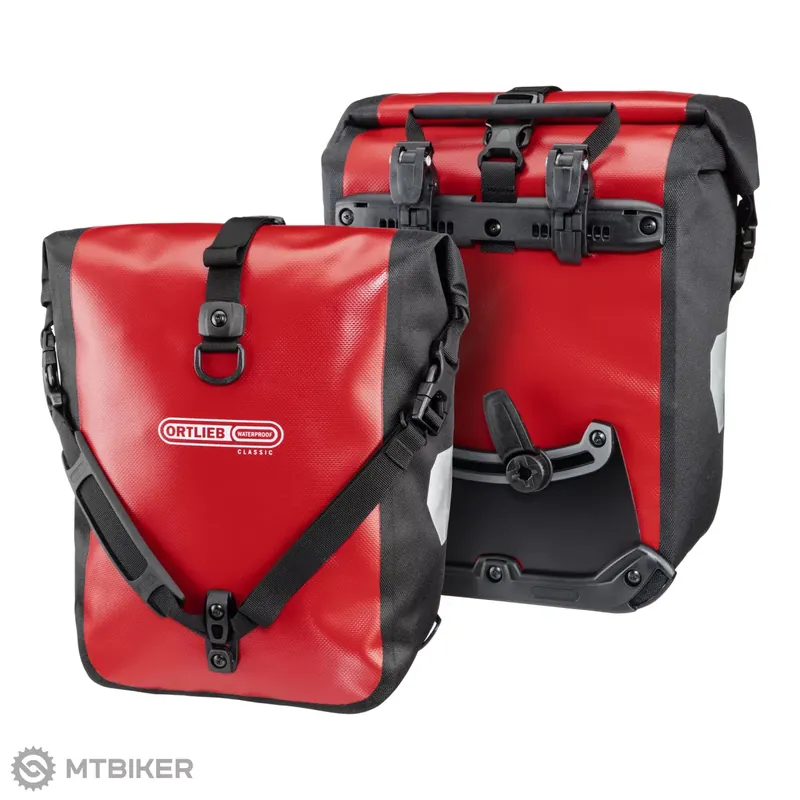ORTLEB Sport-Roller tašky na nosič, 2x12.5 l, pár, červená Oblíbený