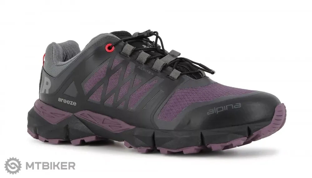 Finální Výprodej alpina BREEZE R LOW boty, fialová