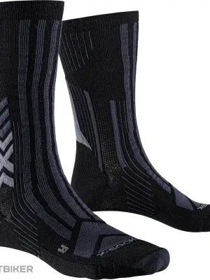Sleva X-BIONIC X-SOCKS TREKKING PERFEM MERINO CREW ponožky, černá