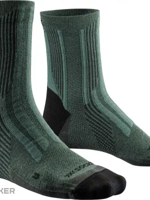X-BIONIC X-SOCKS HIKE PERFORM NATURAL ANKLE ponožky, zelená Horká Nabídka