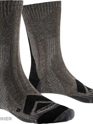 X-BIONIC X-SOCKS HIKE PERFORM MERINO ponožky, hnědá Oblíbený