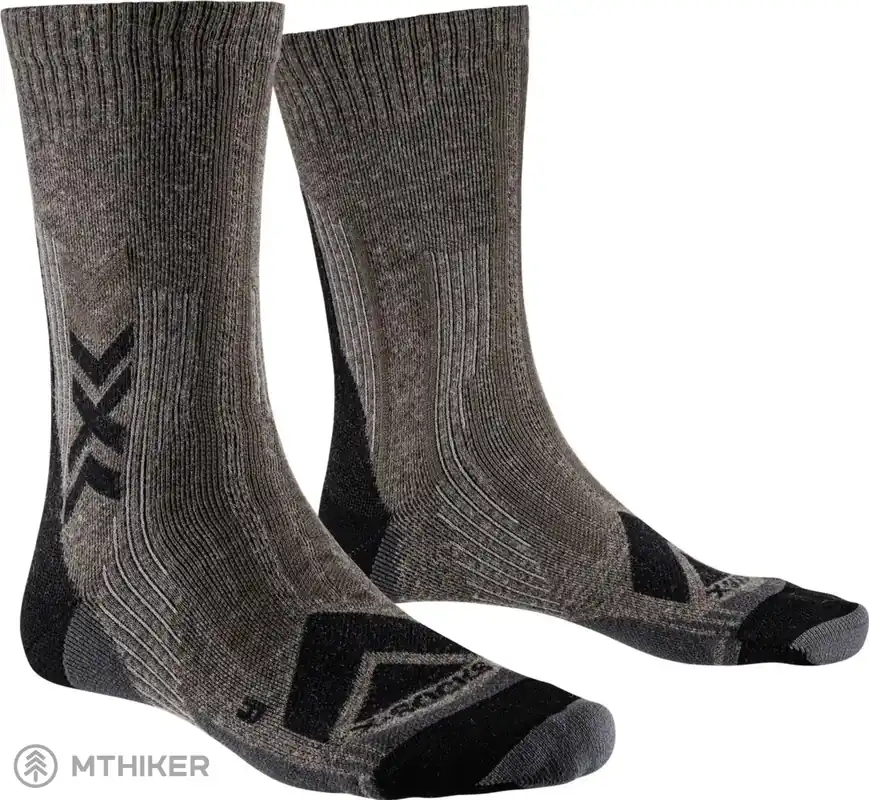 X-BIONIC X-SOCKS HIKE PERFORM MERINO ponožky, hnědá Oblíbený